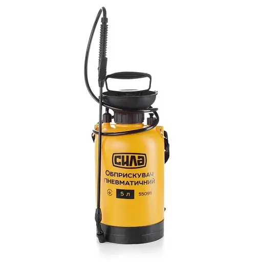 Обприскувач пневматичний плечовий Сила 5 л 30412 - фото 1