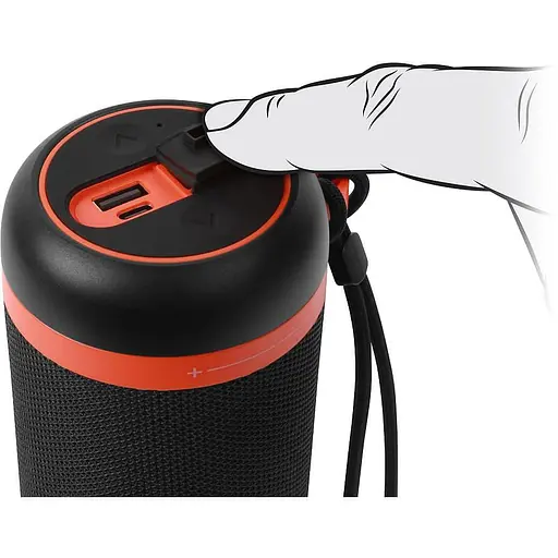 Портативна акустика Real-EL X-711 Black (EL121600026) - фото 8