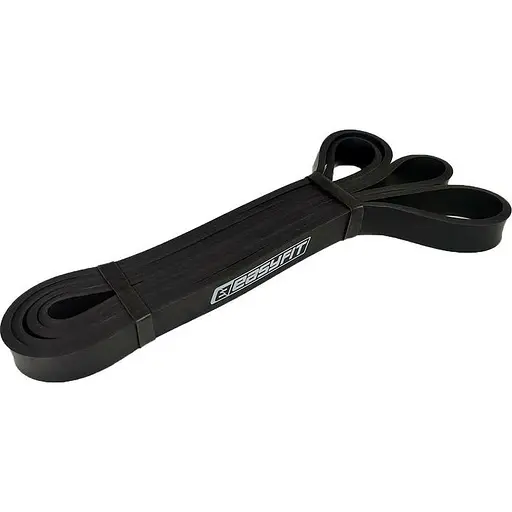 Гумова петля-еспандер Easyfit Origin 6-31 кг гумка для підтягувань, фітнесу та тренувань Чорна (EF-2654-3) - фото 1