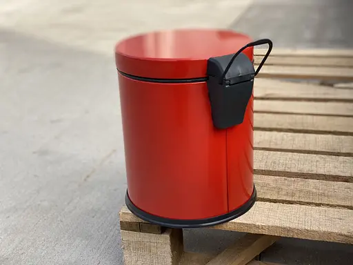 Відро для сміття з педаллю Mertinox 12 л Червоний 4501.2435S.101.12 red 4501.2435S.101.12 red  - фото 4