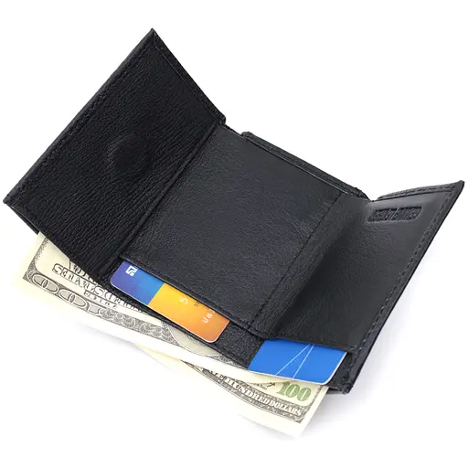 Кожаный женский кошелек ST Leather 9.5х7.5х2 см acs0029444 - фото 7