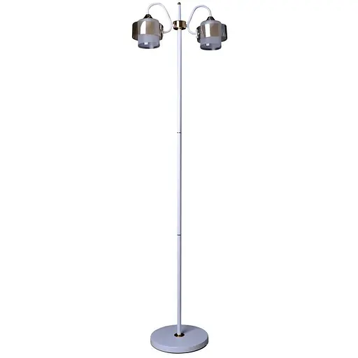 Торшер LK-729F/2 E27 WH+FG