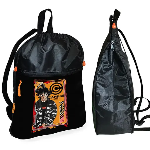 Рюкзак-мешок для обуви,спортивной формы Аниме  детская сумка для сменки с расширителем (01214)