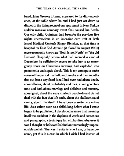 The Year of Magical Thinking - фото 6