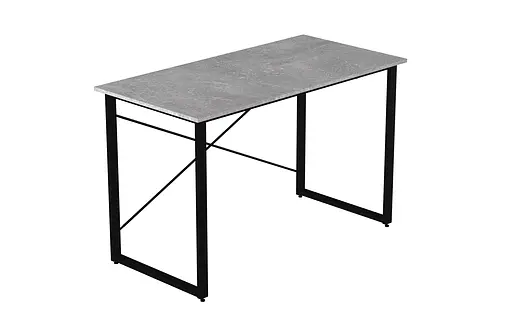 Стіл письмовий Дейв Ferrum-decor 750x1400x600 Чорний метал ДСП Бетон 32 мм (FRD-106449) - фото 5
