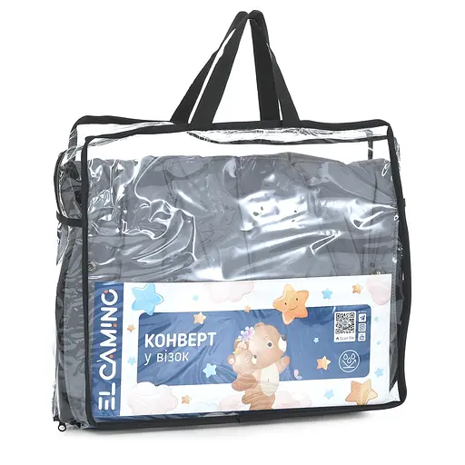 Дитячий конверт у коляску El Camino ME 1131 Footmuff Plus Reflective захист від вітру, вологи та холоду - фото 6