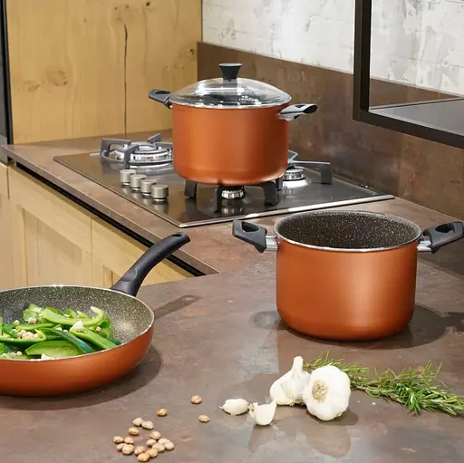 Кастрюля Flonal Pepita Granit 2,2л (PGFPE1850) - фото 5