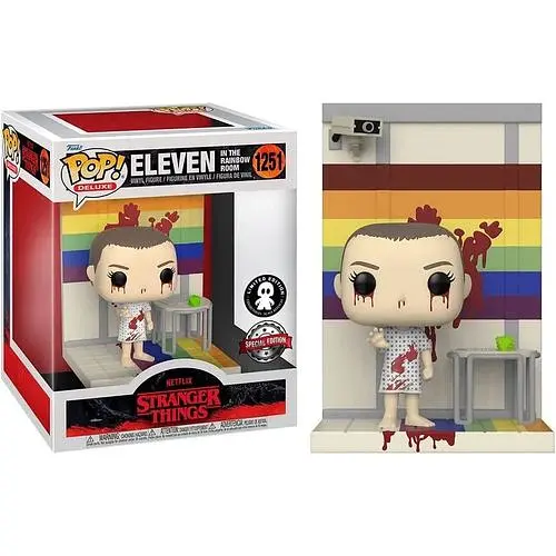 Фігурка Funko Pop Stranger Things Дуже дивні справи Eleven in The Rainbow Room 12 см FP ST E 1251 - фото 1