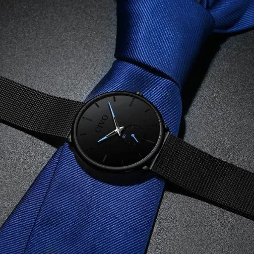 Чоловічий наручний годинник Civo Tower Black - фото 6