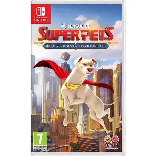 Гра DC League of Super Pets Adventures of Krypto and Ace (російська версія) (Nintendo Switch)