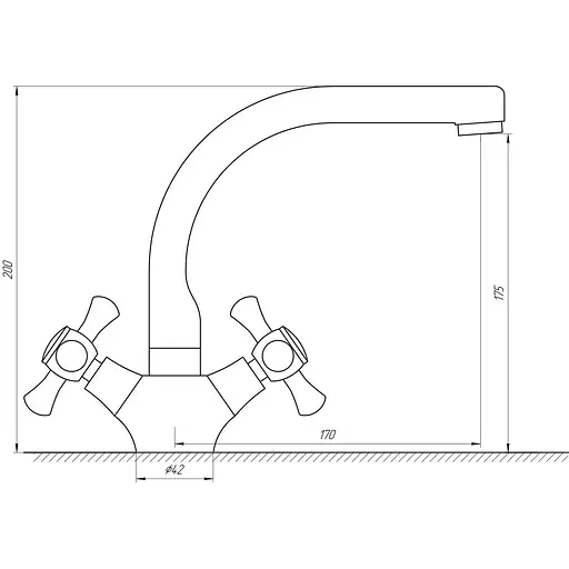 Змішувач для раковини DOMINO DKF-209-06-SHARM - фото 4