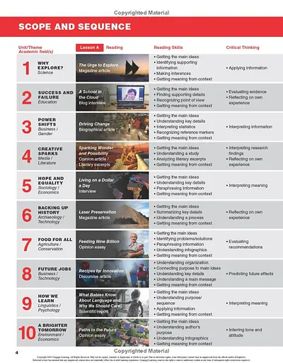 TED Talks: 21st Century Creative Thinking and Reading 4 Student's Book - фото 3