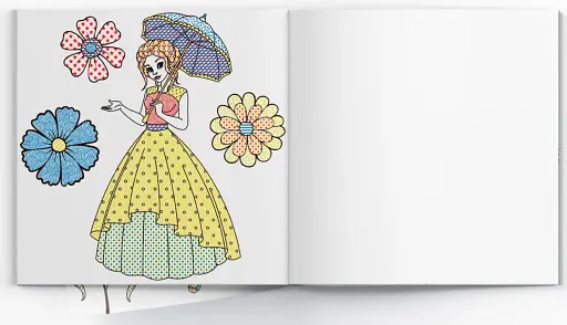 Водяні розмальовки. Квіткові феї - фото 4