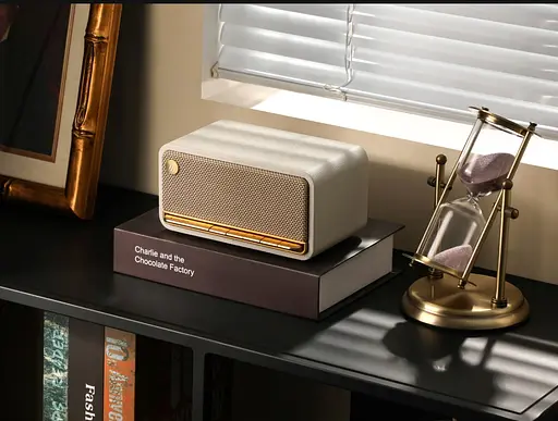 Портативна колонка Bluetooth Edifier EMP-230 Retro 20W White - фото 7