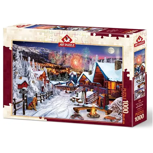 Пазл Art Puzzle Зимовий майданчик 1000 ел. (5183) - фото 1