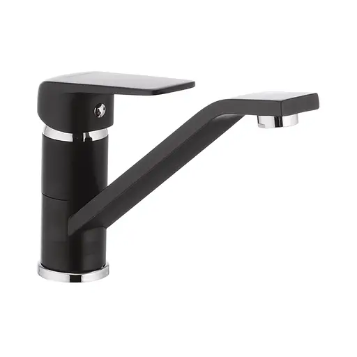 Змішувач для кухні Mixxus OREGON 555 чорний (MX0010) - фото 1