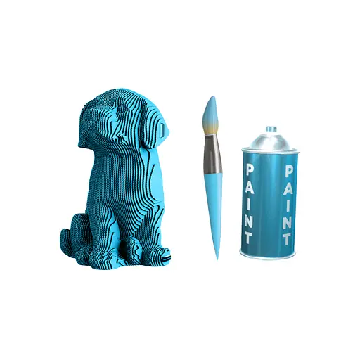 LABRADOR PUPPY - Картонний 3Д пазл Cartonic - фото 5