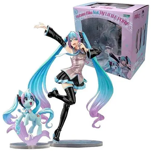 Фигурка Kotobukiya Хацуне Мику и мой маленький пони Shunya Yamashita 22см WST MLP HM - фото 1
