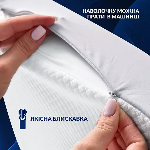 Подушка ортопедическая Ideia ErgoSleep с эффектом памяти 61х34х12 см (8-35857) - фото 10