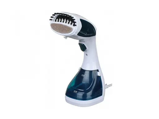 Хороший паровий ручної праска щітка Rainberg RB-6316 відпарювач для одягу будинку і штор c насадками - фото 5