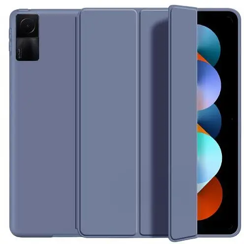 Чохол-книжка DK для Xiaomi Redmi Pad SE 11" екошкіра/силікон Smart Case lavender grey