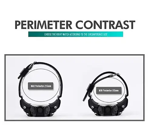 Мужские спортивные часы Skmei 1522 (Черные) - фото 3