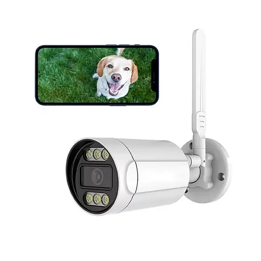 IP-відеокамера з WiFi 4Mp Light Vision VLC-5268WI(Tuya) f=3.6mm, ІЧ+LED-підсвічування, з мікрофоном (75-00222) - фото 4