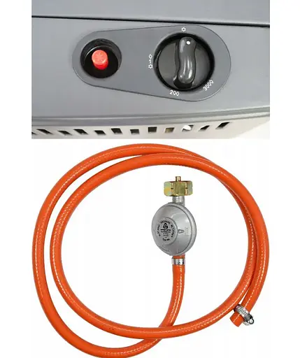 Газовий обігрівач Volteno VO2821 з редуктором та шлангом в комплекті - фото 4