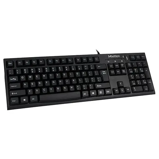 Клавиатура MeeTion USB+HUB Keyboard K815 Ukr/RU/EN - фото 1