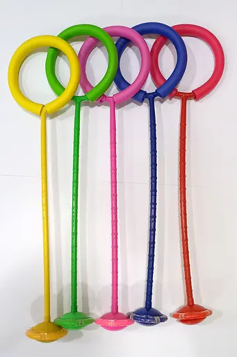 Скакалка на ногу С 38875, с подсветкой, в пакете (6900067388759) МИКС - фото 2