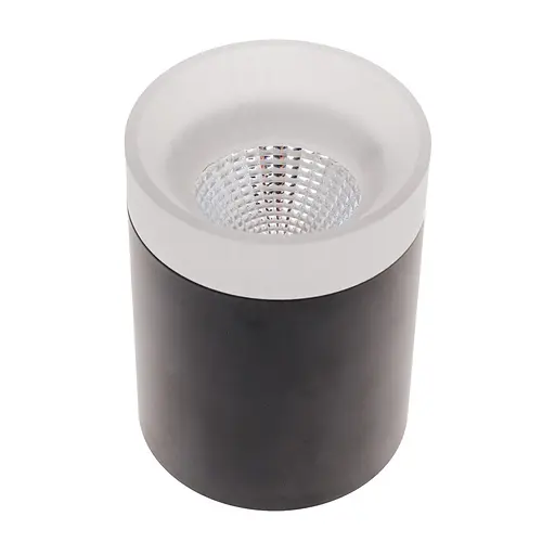 Подсветка тубус Brille в ванную LED AL-531/10W COB NW BK 27-039