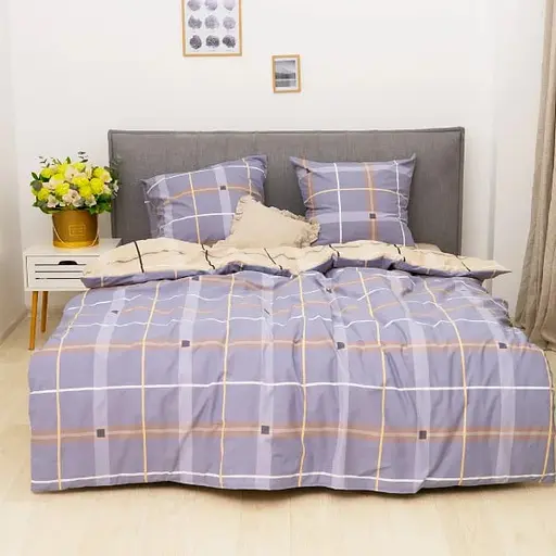 Комплект постільної білизни Viluta двоспальний ранфорс 24348 100% бавовна - фото 1