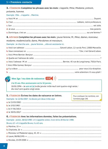 Pratique Vocabulaire A1/A2 Livre + corriges - фото 4