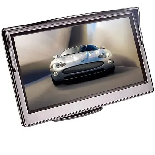 Автомобильный монитор Podofo XSP-04 для камеры заднего вида 5 дюймов на стойке