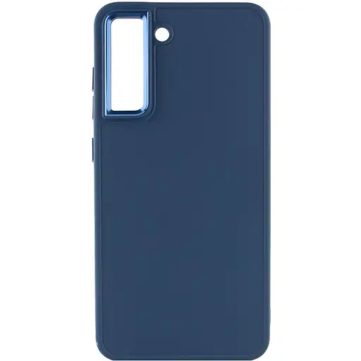 TPU чохол Bonbon Metal Style для Samsung Galaxy S23 Синій / Cosmos blue - фото 2