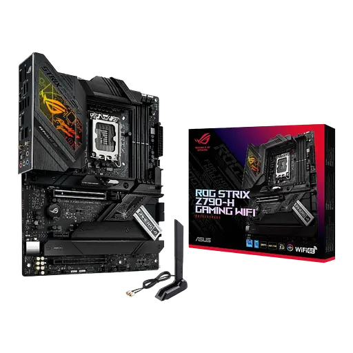 Материнская плата Asus Z790-H ROG Strix Gaming Wi-Fi LGA 1700 (ROG STRIX Z790-H GAMING WIFI) Б/У - фото 4