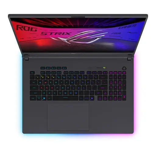 Ноутбук Ігровий Asus Rog Strix G18, G815JMR-S9013, 18-inch, 2.5K (2560 x1600, WQXGA) 16:10 Aspect Ratio, Rog Nebula Дисплей, Intel® Core™ i9Processor 14900HX 2. GHz, 24 cores, 32Threads), Intel® UHD графікою, NVIDIA® GeForce - фото 3