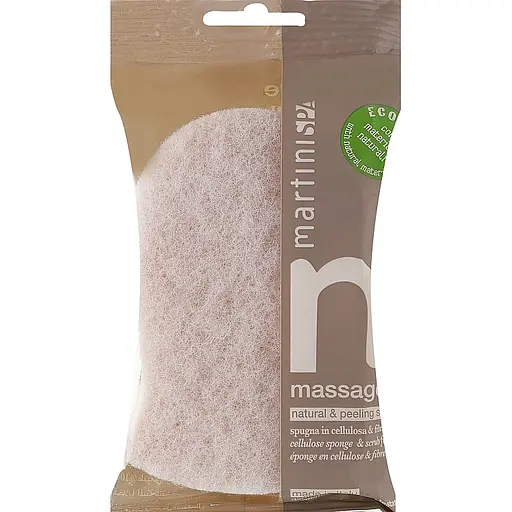 Губка-пилинг для тела Martini Spa Massage Natural&Peeling (433MMM)
