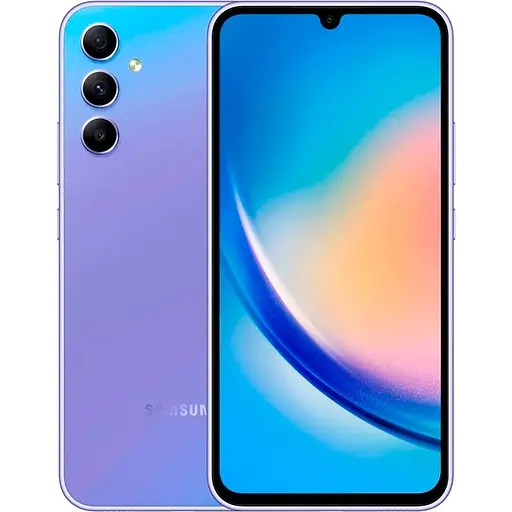 Смартфон Samsung Galaxy A34 5G 8/256GB Violet (SM-A346ELVE) Б/В [158184] - фото 1
