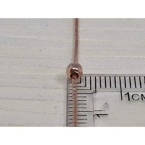 Золоте кольє Аметист Кульки 508311030А-03Ш 40 - фото 4