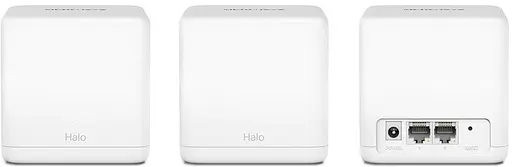 Маршрутизатор Mercusys HALO H30 3PK AC1300 2xGE LAN/WAN MESH - фото 3