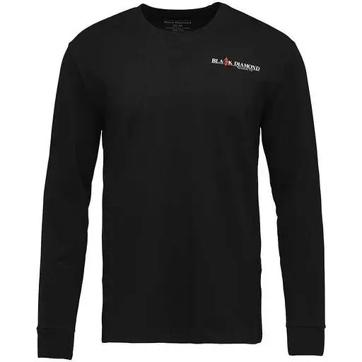 Кофта Black Diamond M Heritage Wordmark LS Tee Black L (1033-BD 7524440002LRG1)