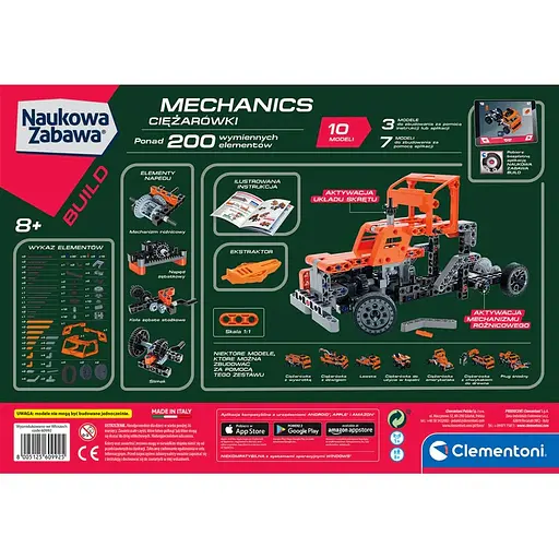 Інтерактивний конструктор 10 в 1 Вантажні автомобілі - Clementoni 60992 - фото 5