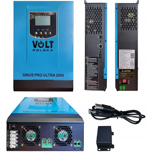 Комплект Volt Polska ULTRA-HV 2000 12/230V 1000/2000W + Акумулятор гелевий 4SUN MAXX GEL 100 Ah - фото 5