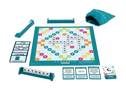 Настольная игра Mattel Скрабл (Scrabble) (укр.) (HXW21) - фото 6