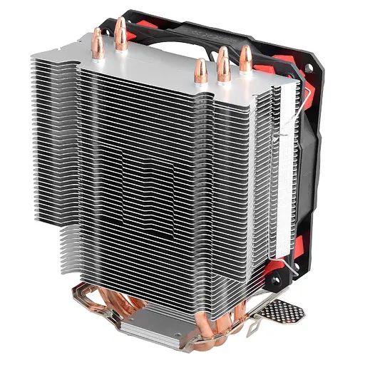 Кулер для процессора ID-Cooling SE-214 Red LED (SE-214) Б/у - фото 3