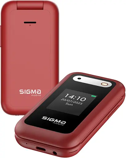 Мобильный телефон Sigma X-Style 281 Clik Red UA UCRF - фото 3
