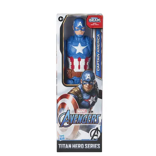 Игрушка-фигурка Hasbro Captain America героя фильма Мстители, серия Титаны 30 см (E3309_E7877) - фото 6