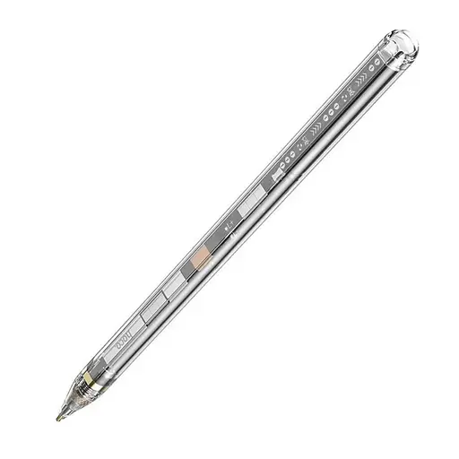 Стилус Hoco GM110 Transparent Explore Series active pad dedicated capacitive pen transparent черный - фото 1