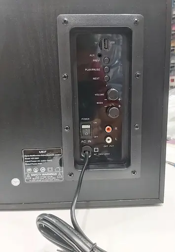 Комп'ютерні акустичні колонки YST-5001 Big Bass (Black) - фото 4